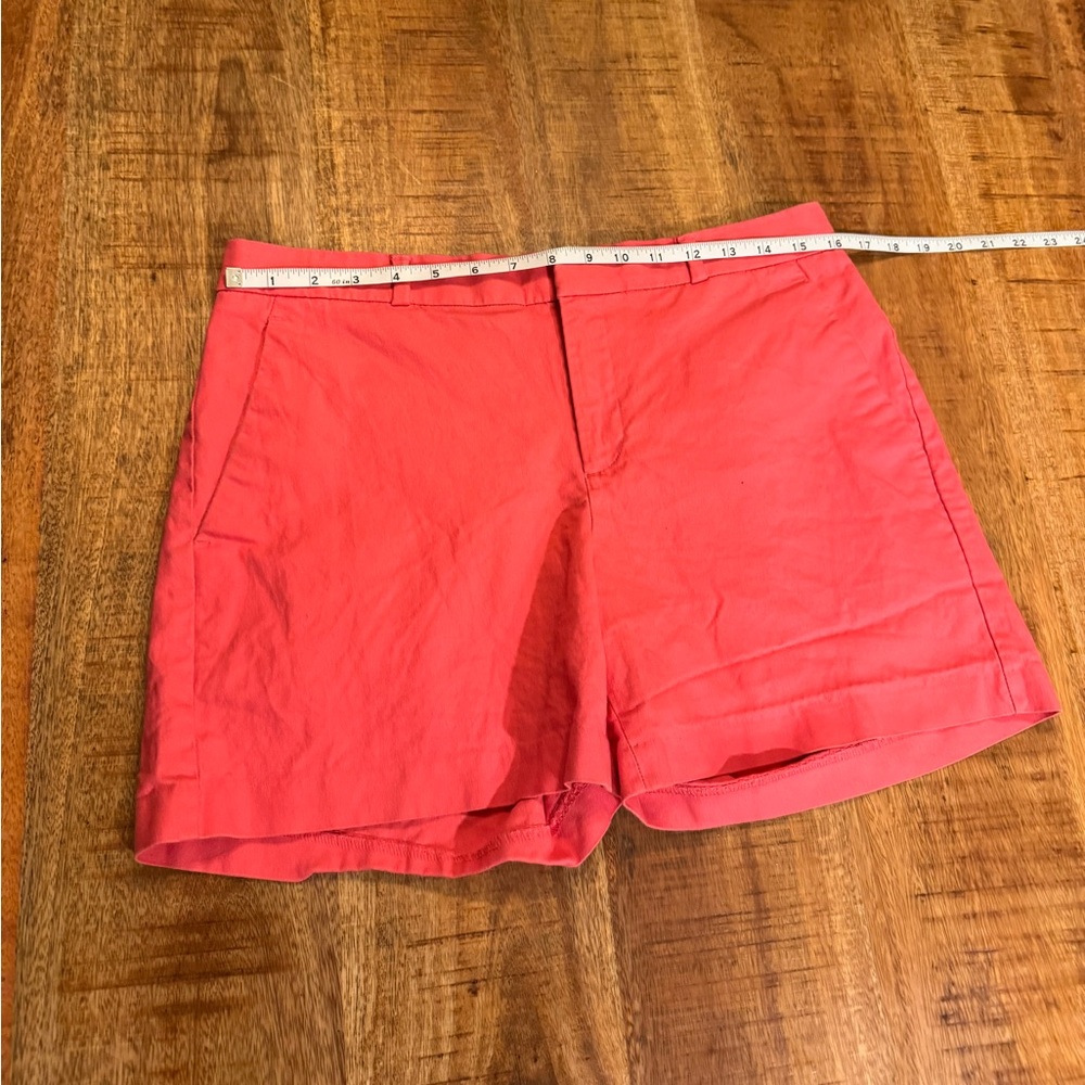 Banana Republic Vibrant Coral Shorts - Picture 3 of 6